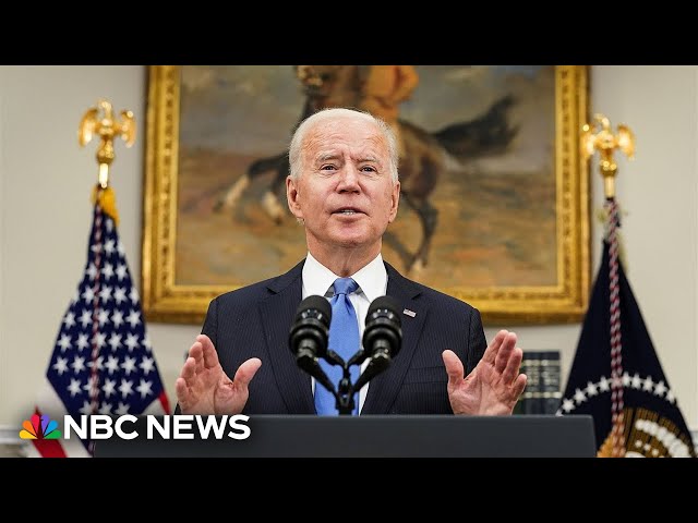 ⁣LIVE: Biden delivers remarks on response efforts to Helene | NBC News