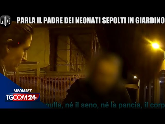 ⁣Neonati sepolti, parla l'ex di Chiara