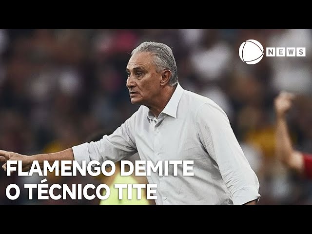 ⁣Flamengo demite o técnico Tite