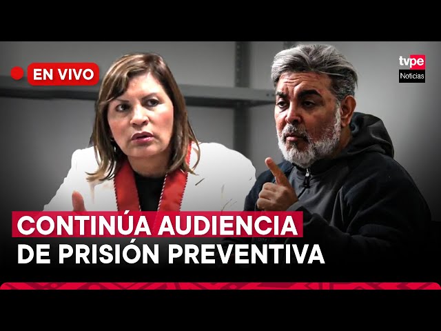 ⁣Chibolín: continúa audiencia de prisión preventiva contra Andrés Hurtado I TVPerú Noticias EN VIVO