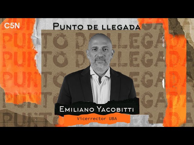 ⁣EMILIANO YACOBITTI: "El GOBIERNO provoca que todos los días SE VAYAN DOCENTES de las UNIVERSIDA