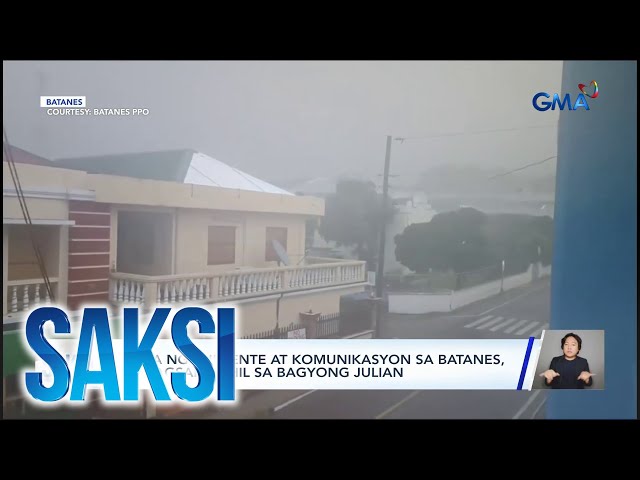 ⁣Saksi: (Part 2) Bagsik ng Bagyong Julian; Oil at LPG price hike; Hinabol ng missile boats