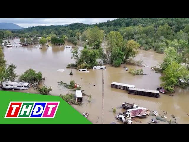 ⁣Mỹ: Bão Helene tiếp tục gây thiệt hại lớn | THDT