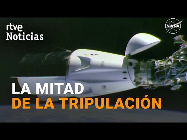 ⁣EE.UU.: Llega a la ESTACIÓN ESPACIAL la NAVE de RESCATE con los DOS ASTRONAUTAS ATRAPADOS | RTVE