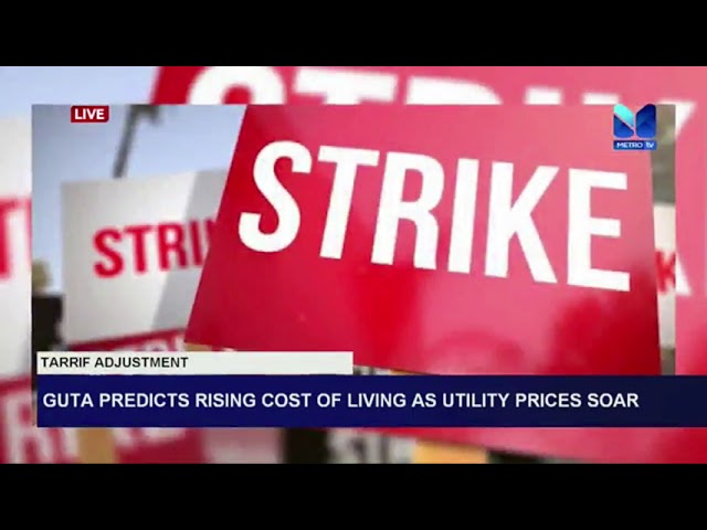 ⁣GUTA predicts rising cost of living as utility prices soar