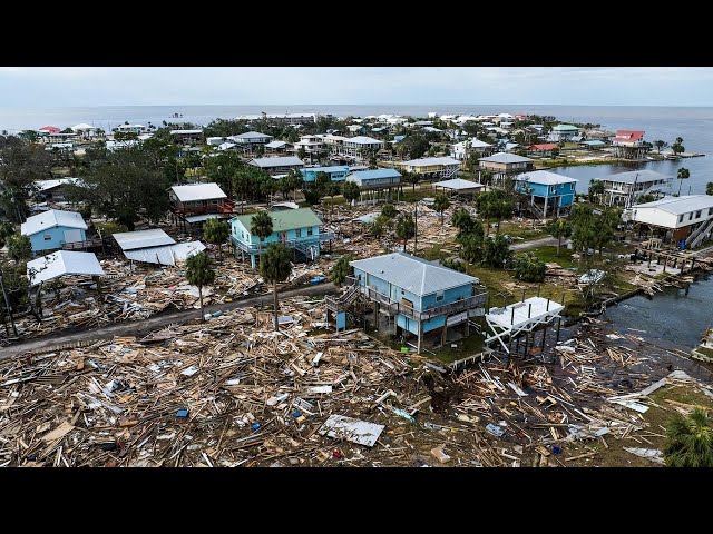 ⁣Latest news on Hurricane Helene damage, storm recovery efforts