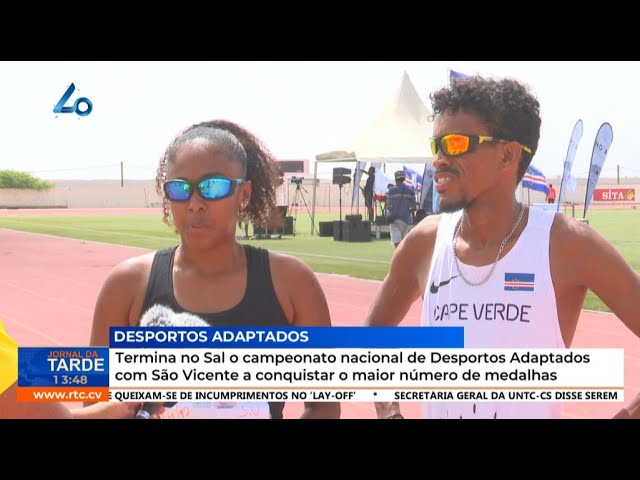 ⁣Termina no Sal o campeonato nacional de Desportos Adaptados