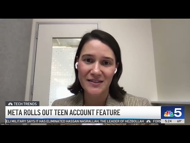 ⁣Tech Trends: Online safety of teens a focus of new policies for Meta