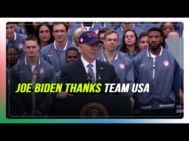 ⁣Biden honors Olympic, Paralympic athletes at White House | ABS-CBN News