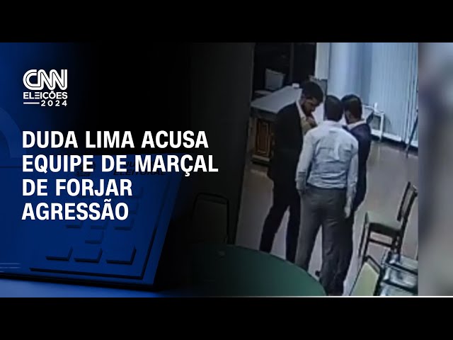 ⁣Duda Lima acusa equipe de Marçal de forjar agressão | BASTIDORES CNN