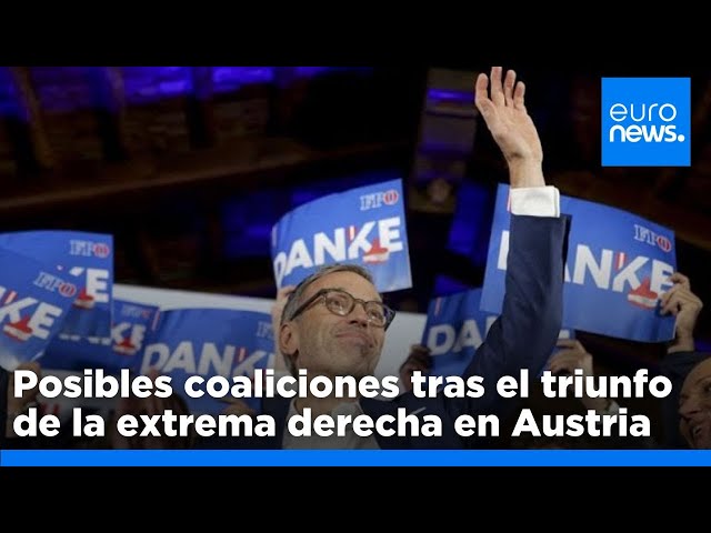 ⁣¿Cuáles son las posibles coaliciones tras el triunfo de la extrema derecha en Austria?