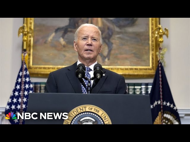 Biden pledges federal support after 'devastating impacts of Helene'