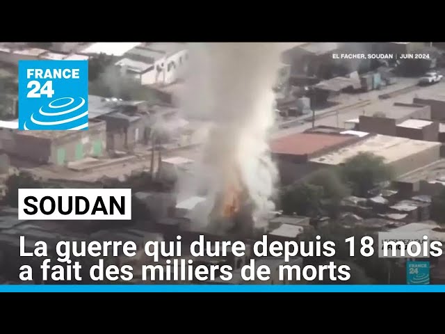 ⁣Soudan : la guerre qui dure depuis 18 mois a fait des dizaines de milliers de morts • FRANCE 24