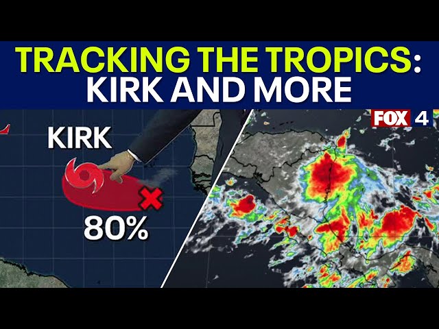 ⁣Is another hurricane coming after Helene? Tracking Tropical Storm Kirk