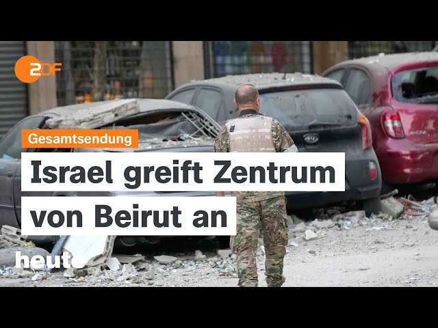 ⁣heute 19:00 Uhr vom 30.09.2024 Israel trifft Beiruts Zentrum, Energiewende in Großbritannien