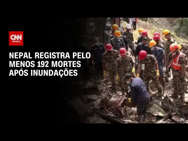 ⁣Nepal registra pelo menos 192 mortes após inundações | BASTIDORES CNN