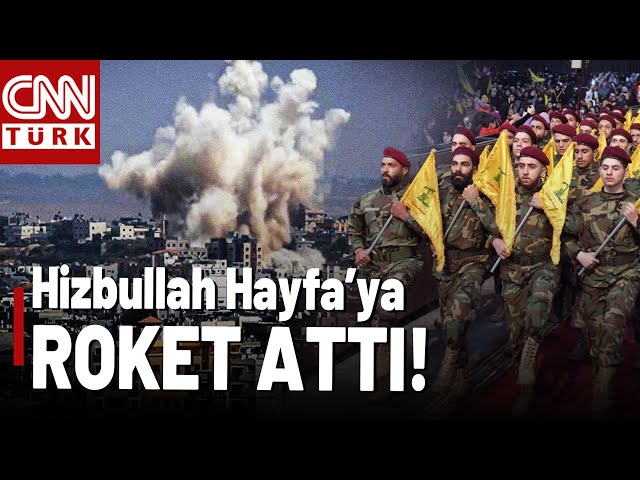 ⁣SON DAKİKA  Hizbullah'tan Yeni Hamle! Hayfa'ya Roket Attı