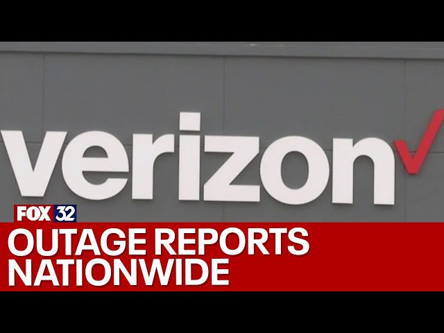 ⁣More than 100,000 Verizon outage reports nationwide