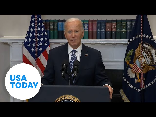 ⁣Biden speaks on Helene response efforts | USA TODAY