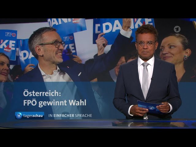 ⁣tagesschau in Einfacher Sprache 19:00 Uhr, 30.09.2024