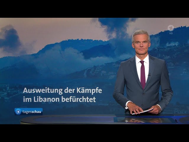 ⁣tagesschau 20:00 Uhr, 30.09.2024