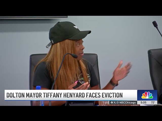 Dolton Mayor Tiffany Henyard and boyfriend given eviction notice: court docs