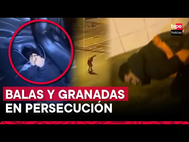 ⁣Recreación de persecución y balacera en rescate de empresario coreano en Independencia