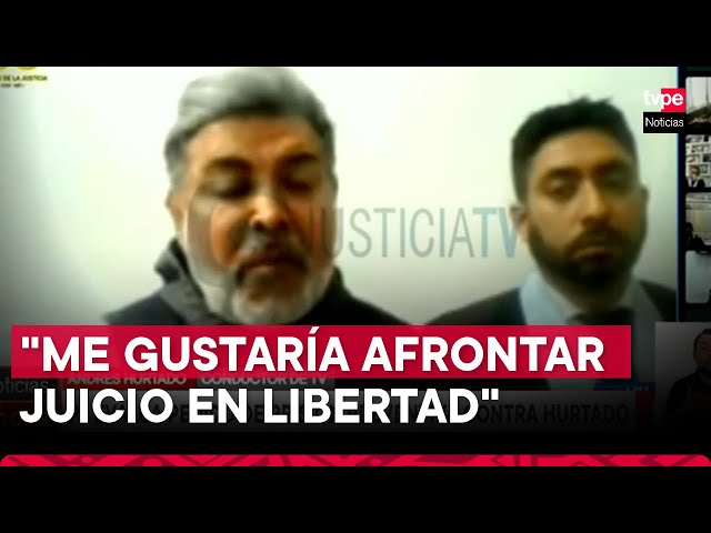 ⁣Caso Chibolín: Andrés Hurtado interviene en audiencia de pedido de prisión preventiva en su contra