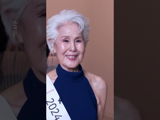 ⁣Tiene 81 años y quiere ser Miss Universo: Modelo surcoreana busca hacer historia