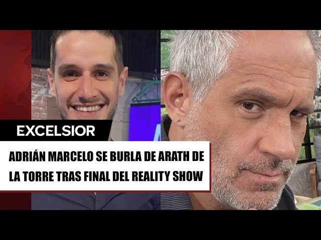 ⁣Se burla Adrián Marcelo de Arath de la Torre en final de reality show