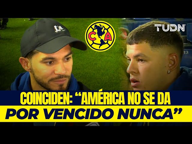 ¡Henry Martín y Richard Sánchez advierten que el América volverá a ser protagonista! | TUDN