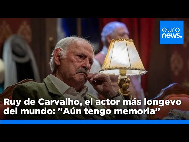 ⁣Ruy de Carvalho, la historia del actor más longevo del mundo: "Todavía tengo memoria"