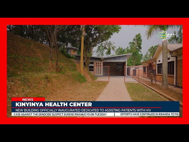 ⁣Kinyinya: A new building has been officially inaugurated, dedicated to assisting patients with HIV