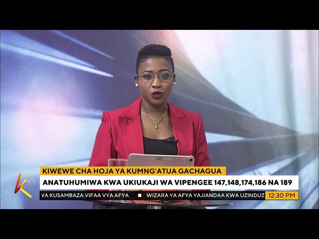 ⁣K24 TV LIVE | Habari kutoka kote nchini katika #K24Mchipuko