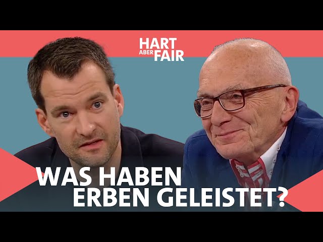 ⁣Ist Erben gerecht? Johannes Vogel (FDP) vs. Unternehmer Josef Rick | hart aber fair