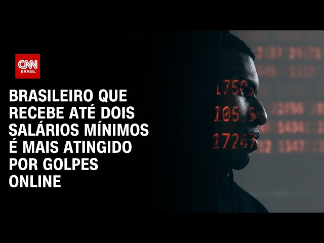 ⁣Brasileiro que recebe até dois salários mínimos é mais atingido por golpes online | CNN ARENA