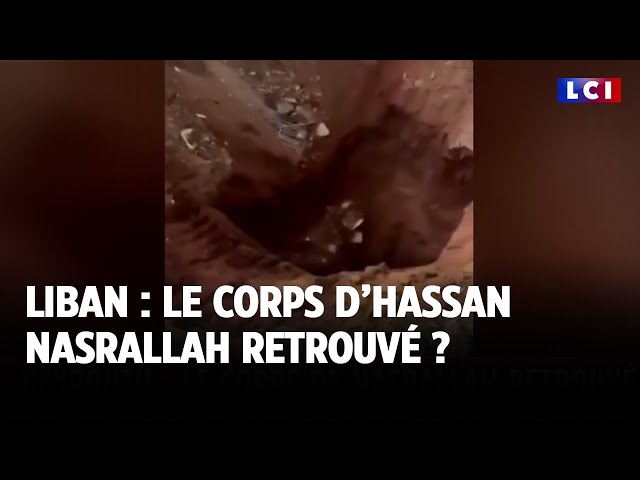 ⁣Liban : le corps d’Hassan Nasrallah retrouvé ?