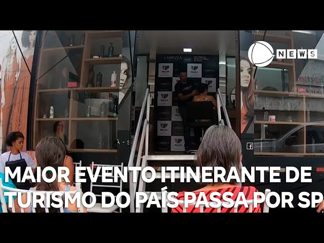 ⁣Maior evento itinerante de turismo do país passa por São Paulo