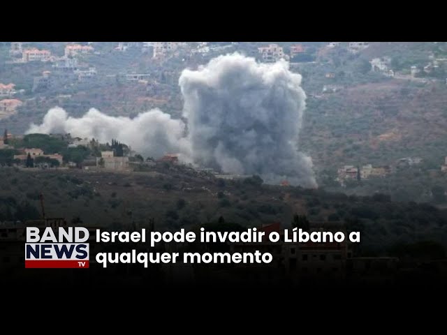 ⁣Reuters: EUA acreditam em invasão iminente de Israel | BandNewsTV