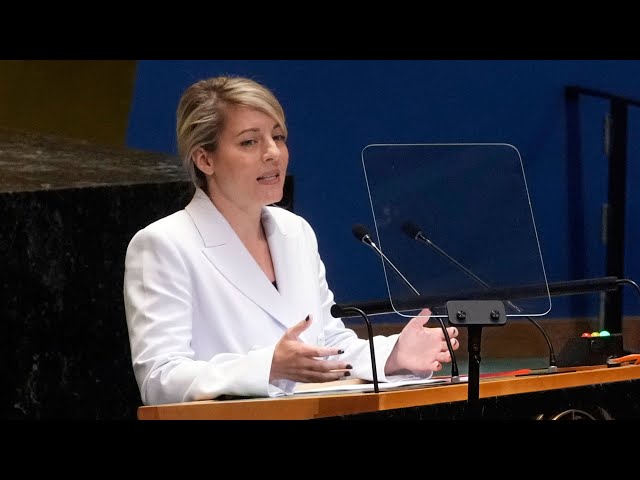 ⁣Joly targets polarization in UN speech, urges liberals to reclaim the word 'freedom' | Ful