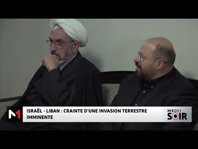 ⁣Israël-Liban: crainte d´une invasion terrestre imminente