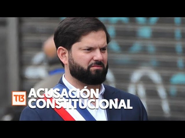 ⁣Renovación Nacional anuncia acusación constitucional contra el Presidente Gabriel Boric