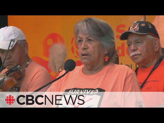 ⁣Residential school survivor shares story: 'Six of us were taken away'