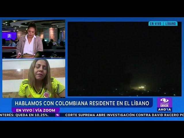 ⁣¿Cómo se vive el conflicto en el Líbano? Habla colombiana