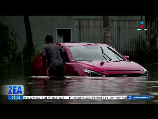 ⁣Así quedó Acapulco, Guerrero, tras el paso del huracán John