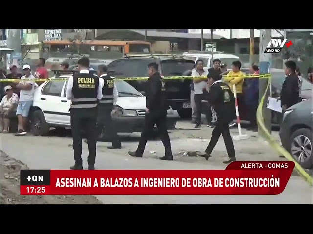 ⁣Ingeniero de obra de construcción en asesinado en distrito declarado en estado de emergencia