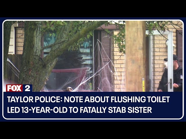 Taylor 13-year-old charged in fatal stabbing of 7-year-old sister