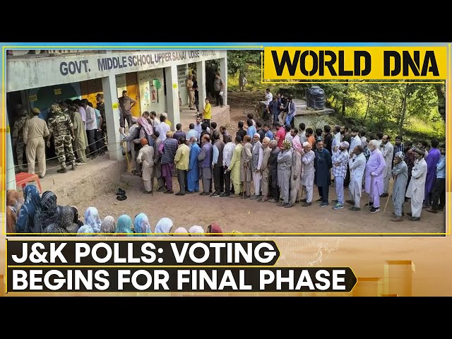 ⁣World DNA LIVE | Jammu and Kashmir Polls: Voting Begins for Final Phase | Latest English News | WION