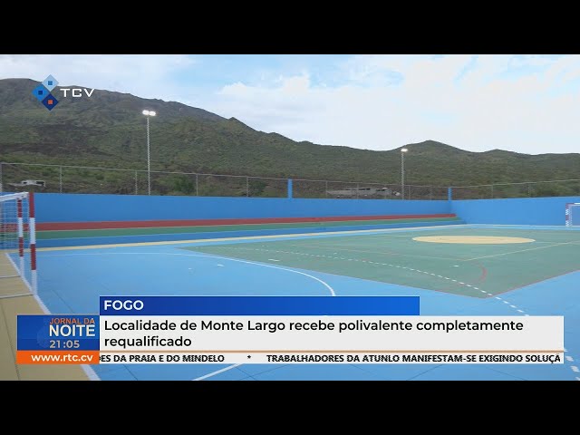 ⁣Localidade de Monte Largo recebe polivalente completamente requalificado