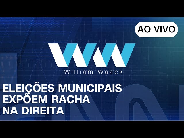 ⁣WW - ELEIÇÕES MUNICIPAIS EXPÕEM RACHANA DIREITA - AO VIVO - 30/09/2024